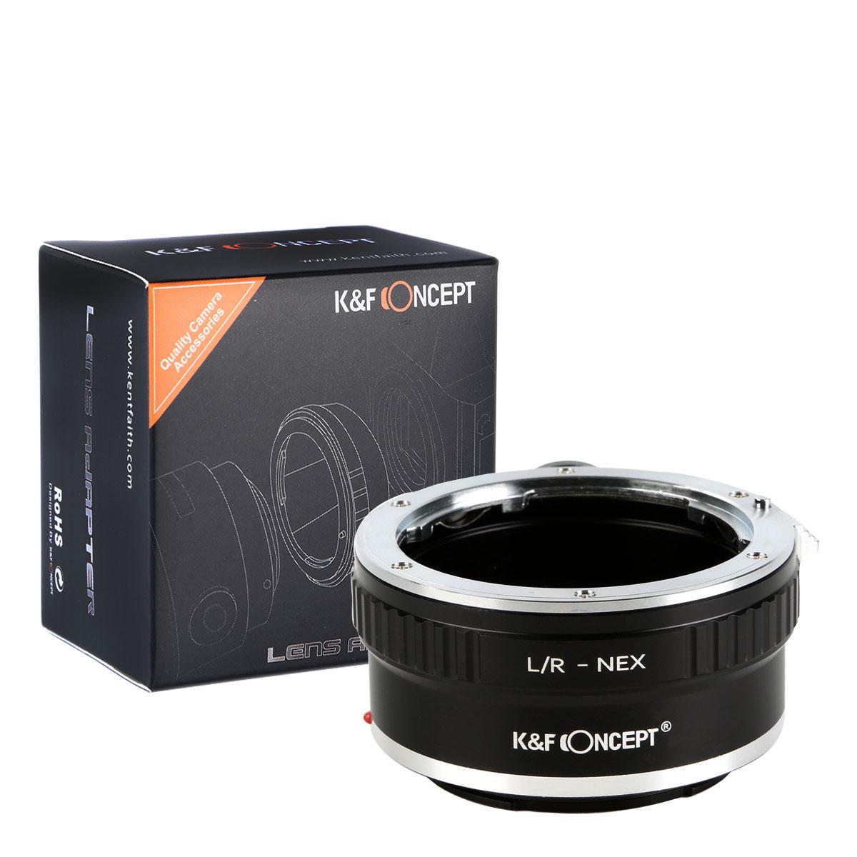 Image of K&F Concept Leica R Lenses to Sony E Mount Camera Adapter with tripod mount