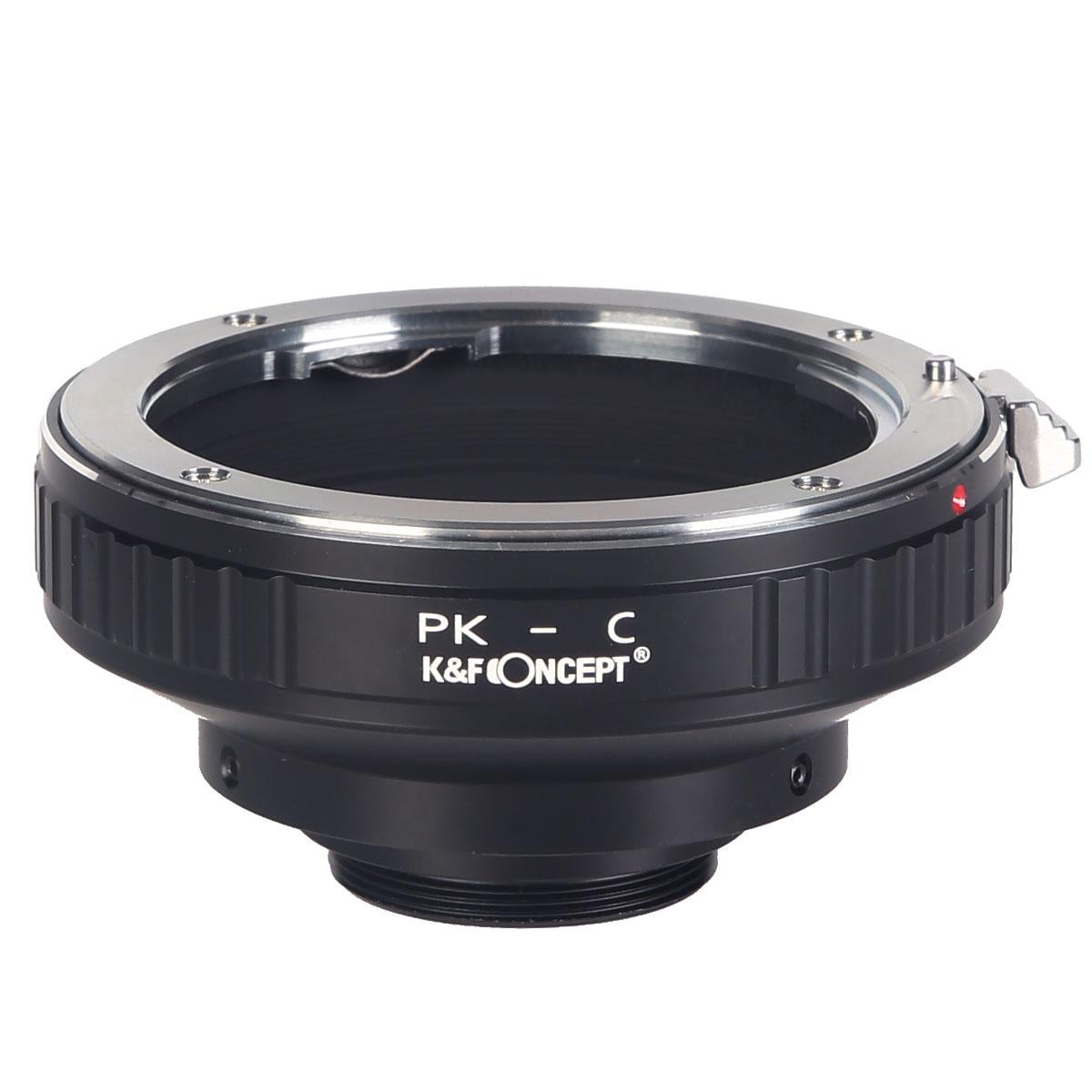 K&F Concept Pentax K Lenses to C Mount Camera Adapter