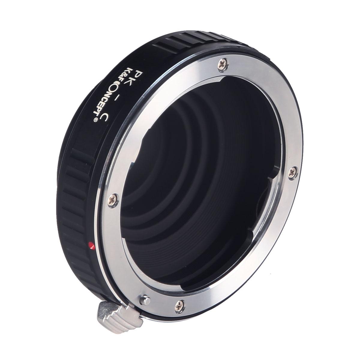 K&F Concept Pentax K Lenses to C Mount Camera Adapter