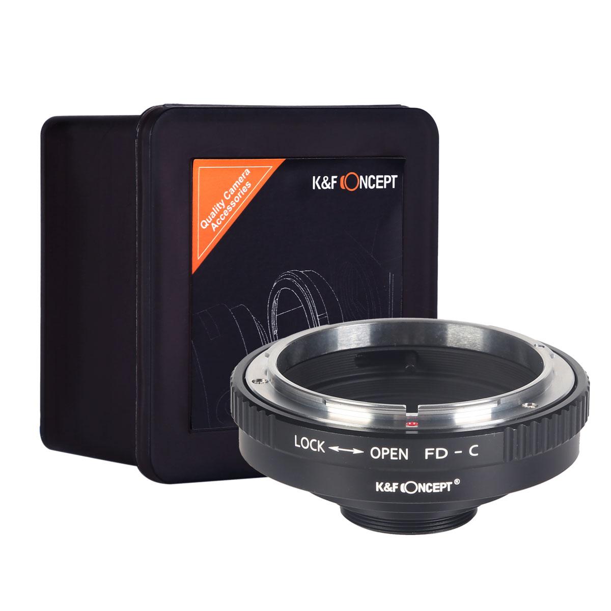 Image of K&F Concept Canon FD Lenses to C Mount Camera Adapter