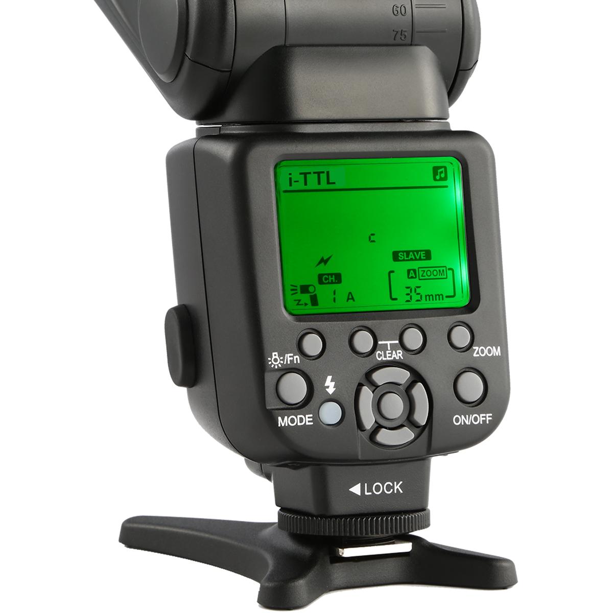 K&F Concept 590N I-TTL Flash for Nikon GN56 Auto-Focus Wireless Slave