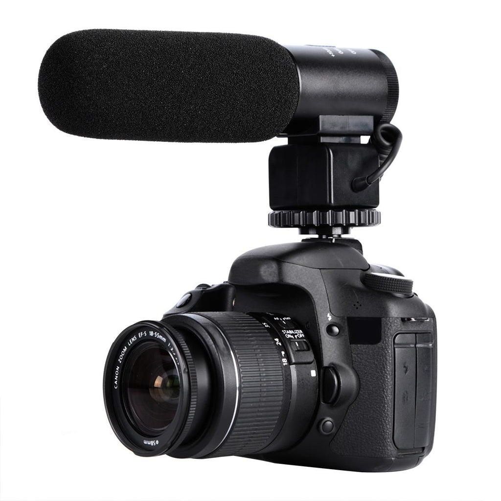 Kfc Camera K&F CM-500 Shotgun Microphone for DSLR Camera Video Photography