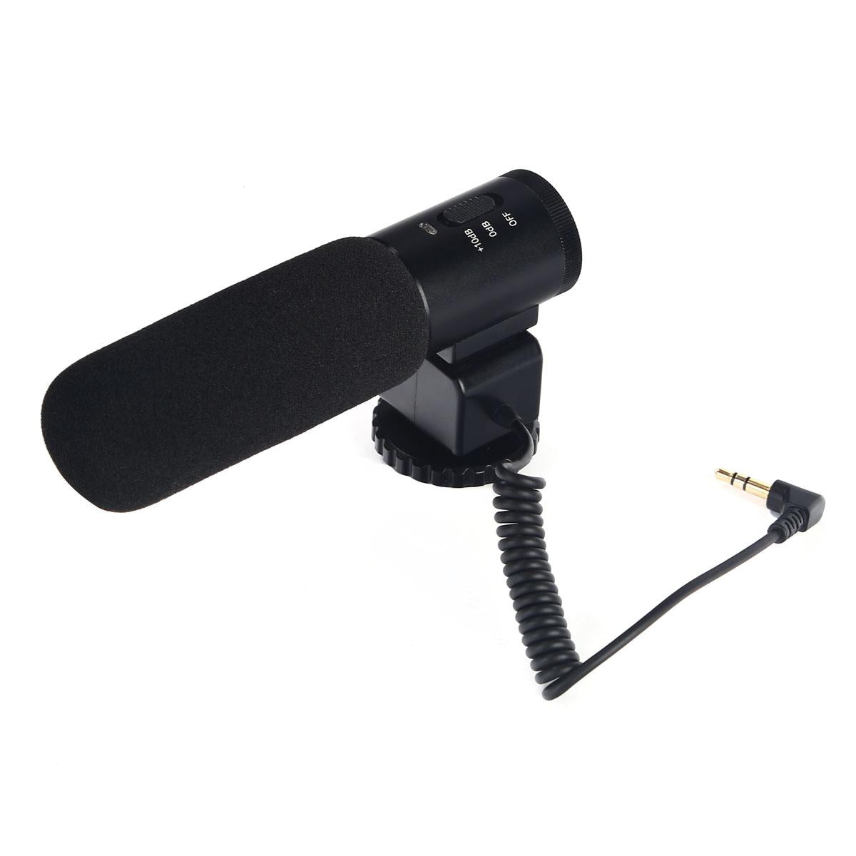 K F CM 500 Shotgun Microphone for DSLR Camera Video Photography