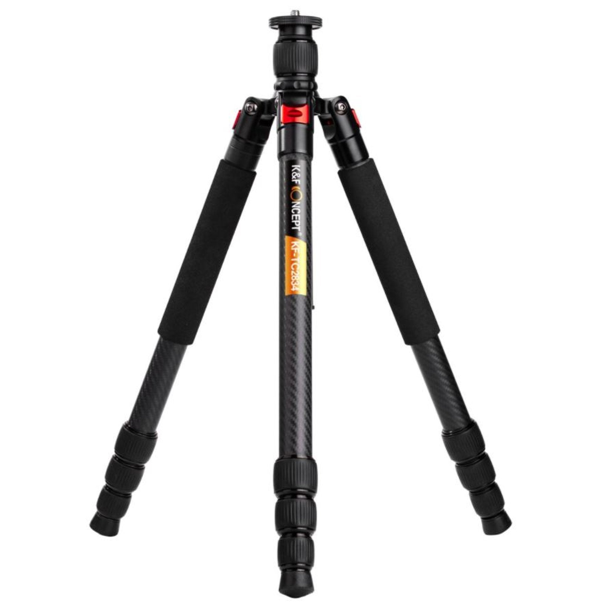 K&F Concept Carbon Fiber Camera Tripod - TC2834 Explorer Series