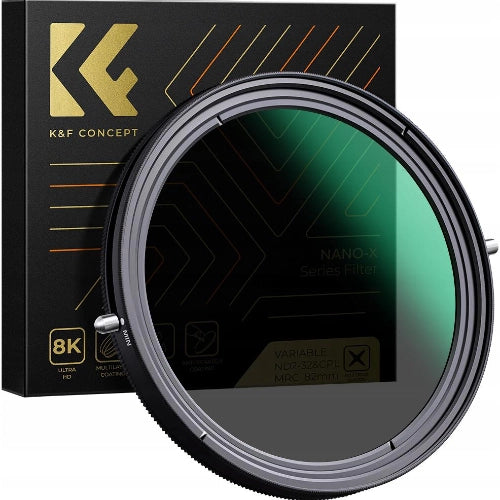 Clearance K&F Concept Nano-X 77mm 2in1 ND2-32 Filter & CPL Circular Polarising Filter