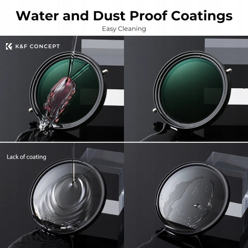 Clearance K&F Concept Nano-X 77mm 2in1 ND2-32 Filter & CPL Circular Polarising Filter