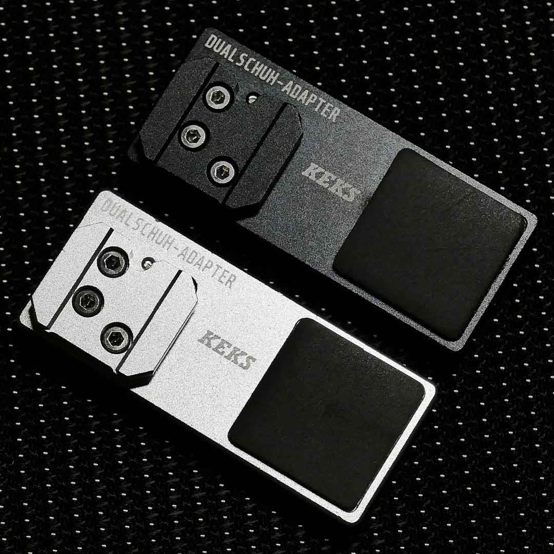 Keks Dual Shoe Adapter (Black)