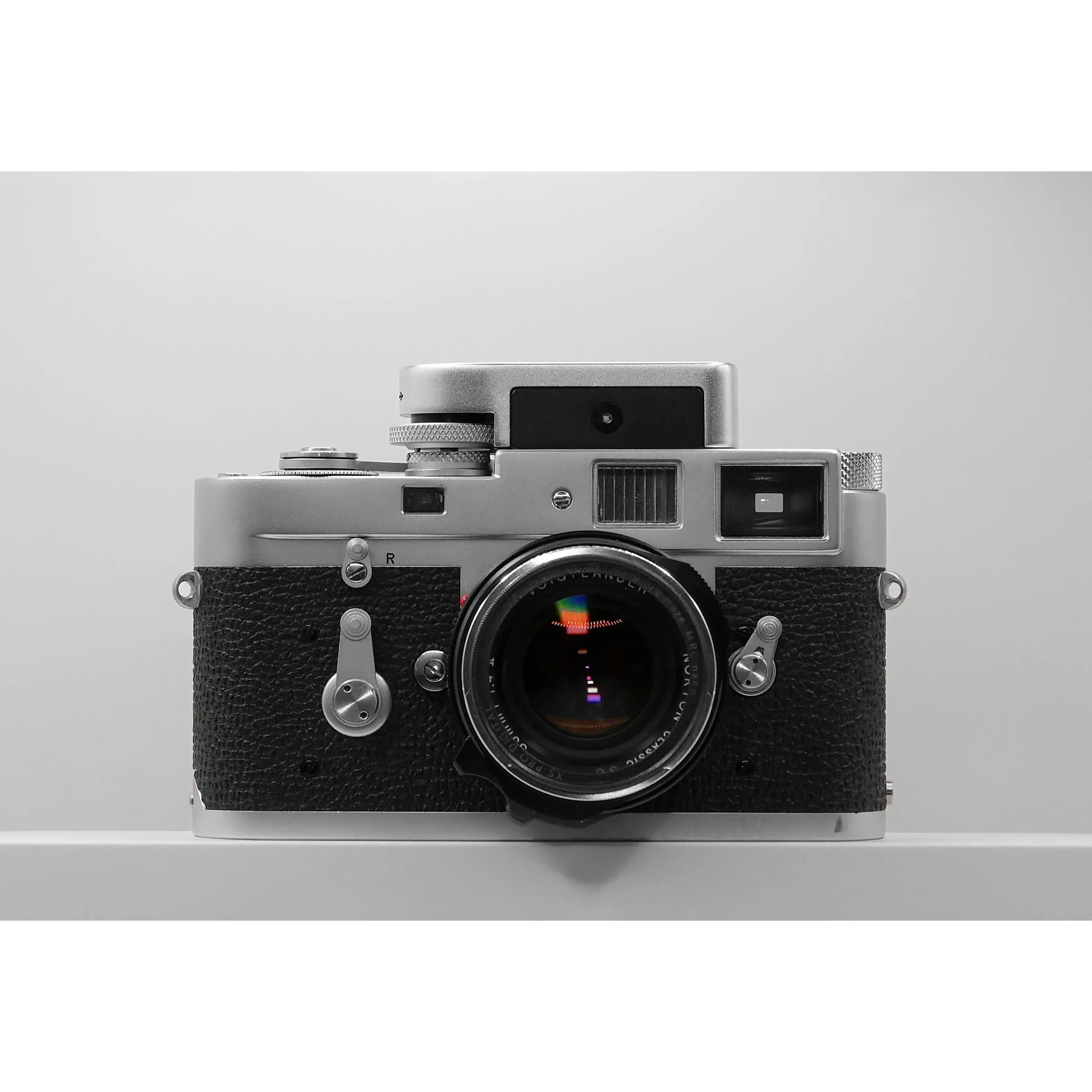 Keks M-Meter For Leica Film Cameras (Black/Chrome)