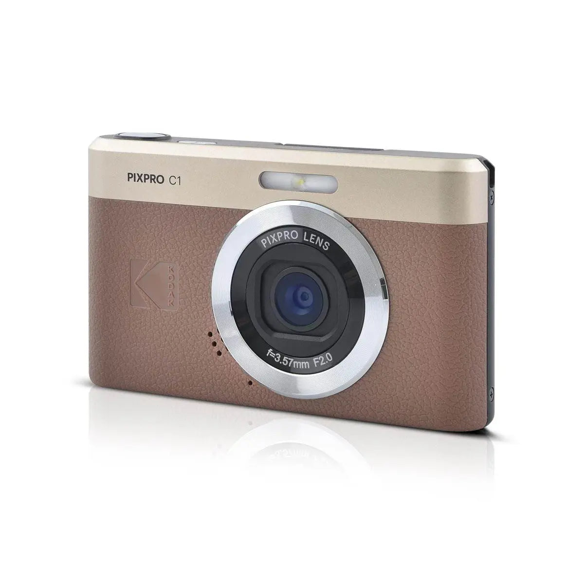 Digital camera with 'PIXPRO' branding on a white background