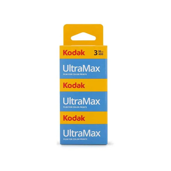 Kodak Film Ultra Max 400 - 24 Poses | Film Couleur Pour Appareils 35mm | Haute Sensibilité