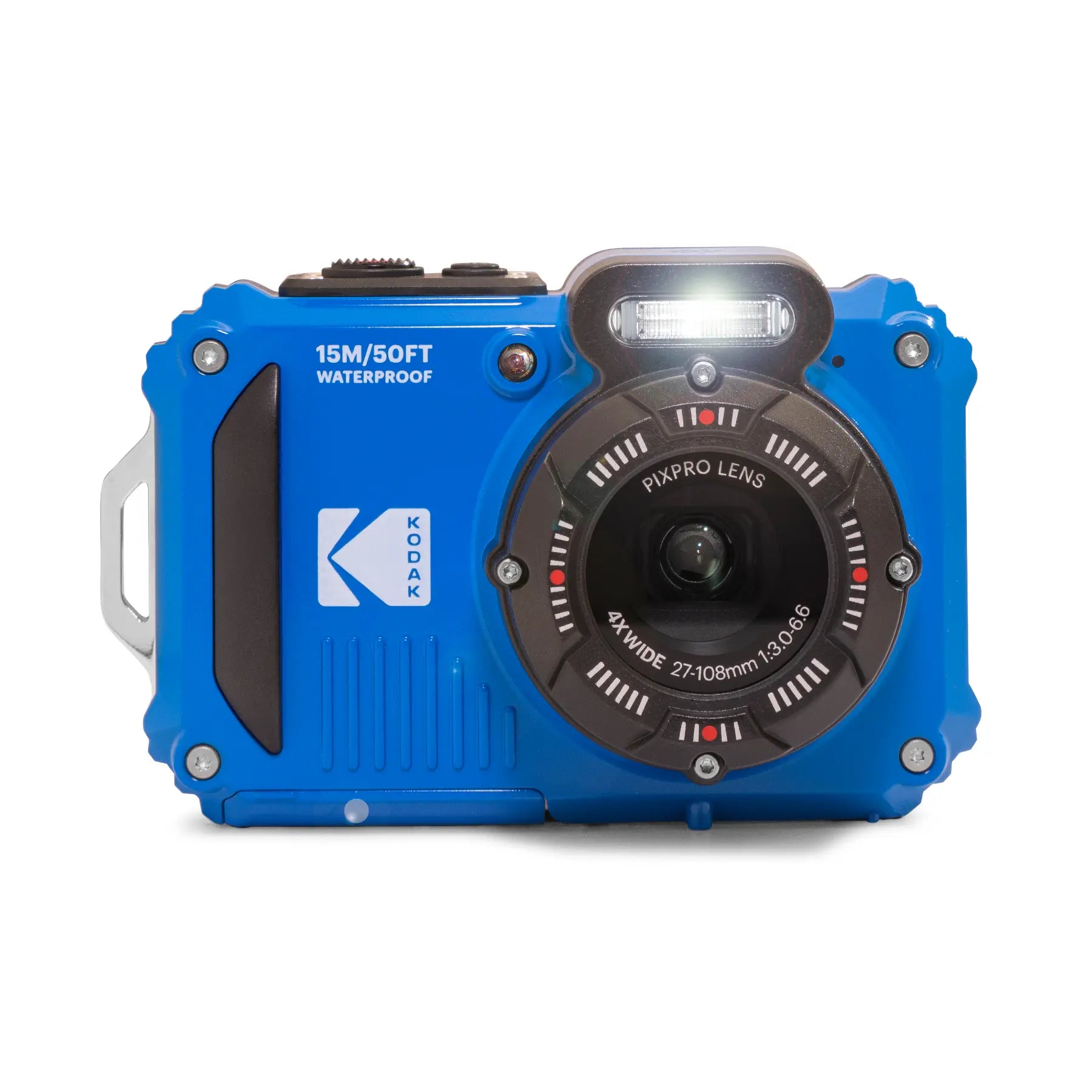 Kodak PIXPRO WPZ2 16MP 4x Zoom Tough Compact Camera - Blue