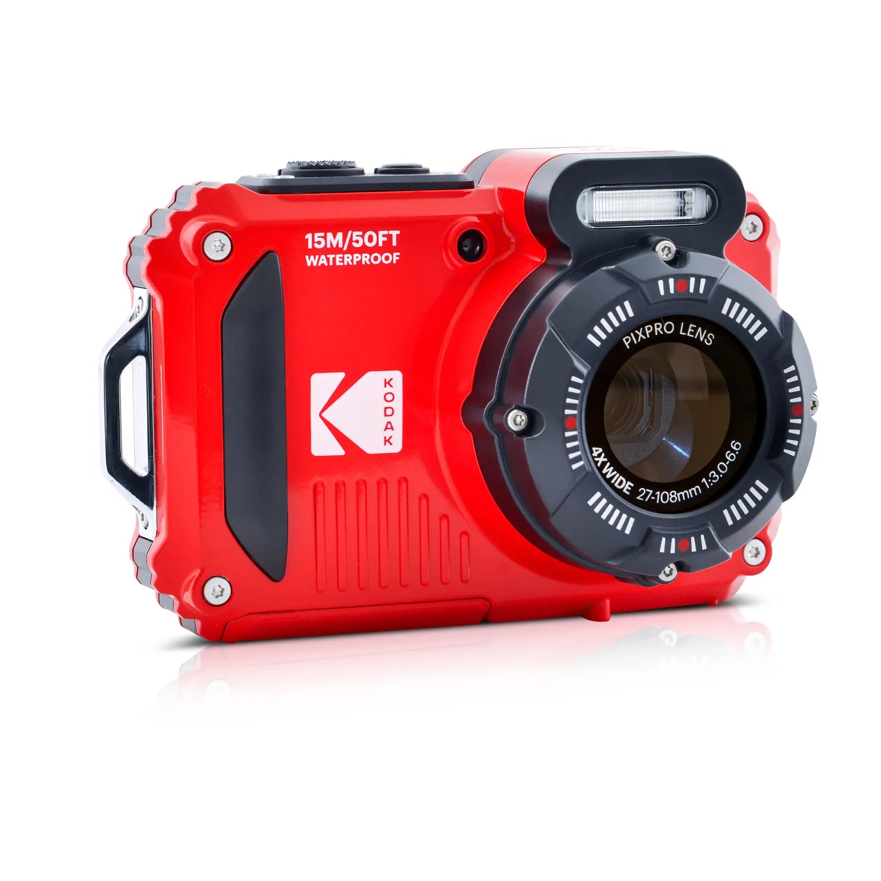 Kodak Pixpro WPZ2 Tough Digital Compact Camera - Red