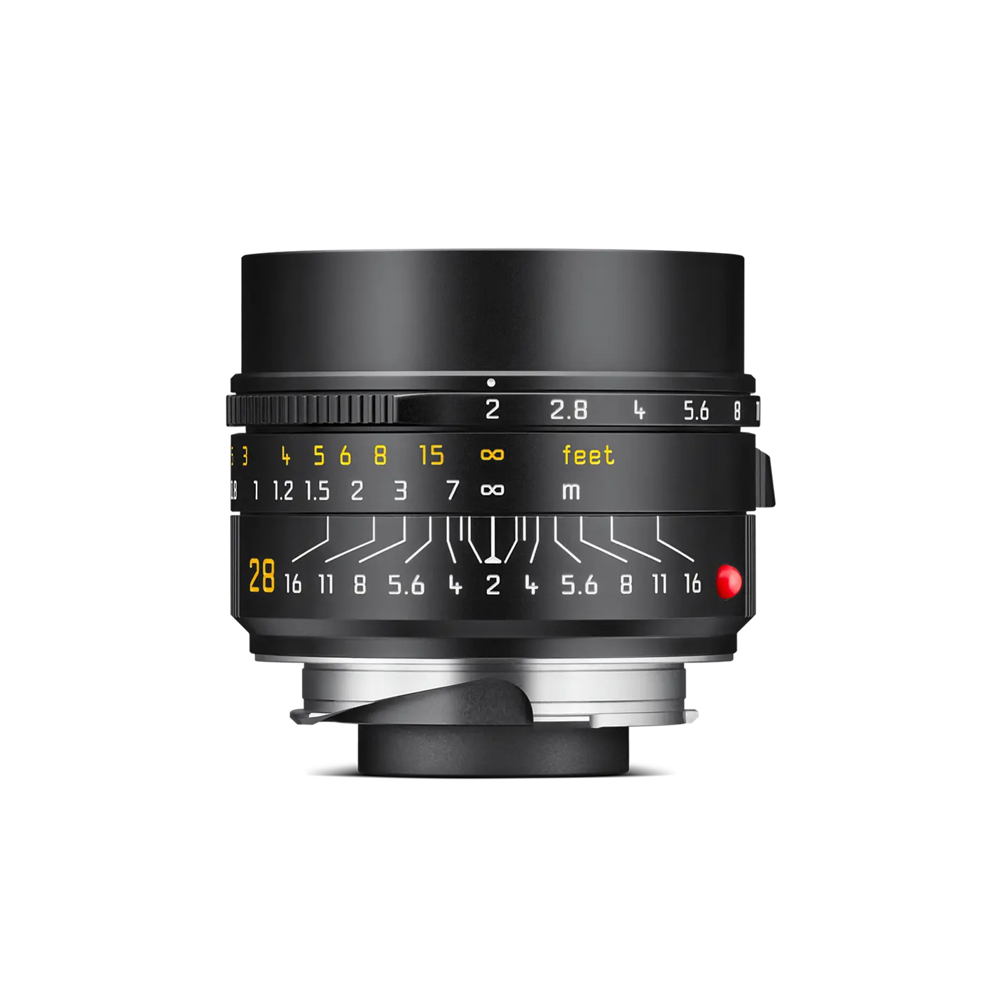 Leica Summicron-M 28mm f2 ASPH Lens - Black