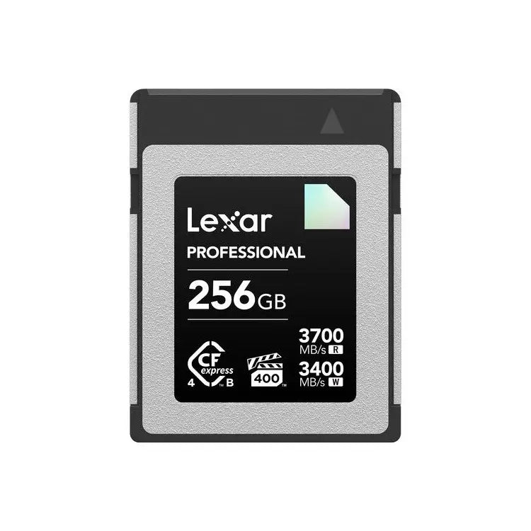 Lexar Professional 256GB CFexpress card on a white background