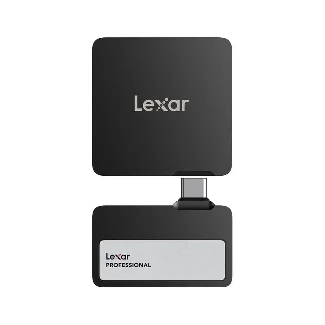 Lexar Go Portable SSD SL400 1TB including Hub Black