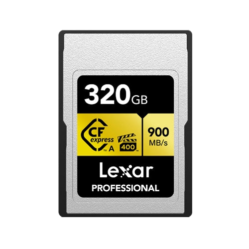 Lexar® Professional CFexpress™ Type A Card GOLD Series - 320gb front