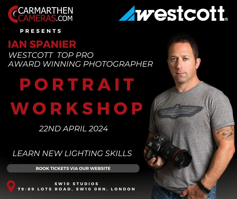 Portrait Workshop w/ Ian Spanier - Westcott Ambassador @ SW10 studio - Chelsea - London- Monday 21st April 2024