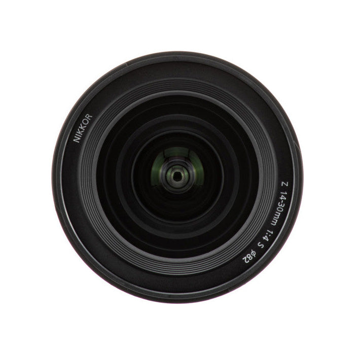 Nikon NIKKOR Z 14-30mm f4 Ultra-Wide Zoom Lens front angle