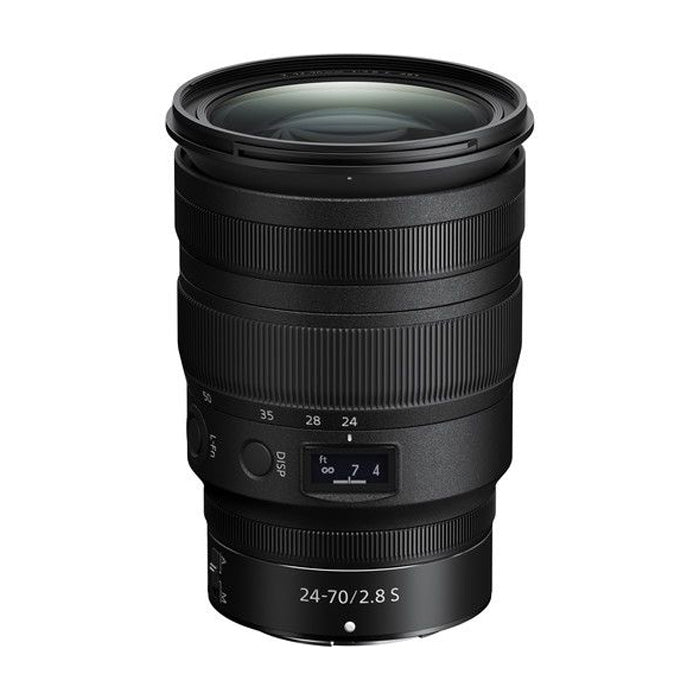 Nikon NIKKOR Z 24-70mm f2.8 S lens top angle 2