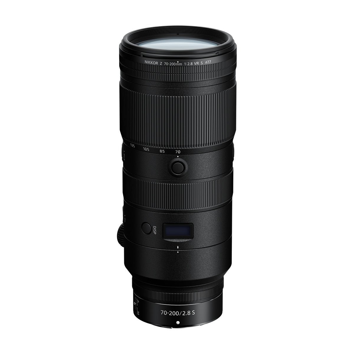 Refurbished NIKKOR Z 70-200mm f/2.8 VR S top angle