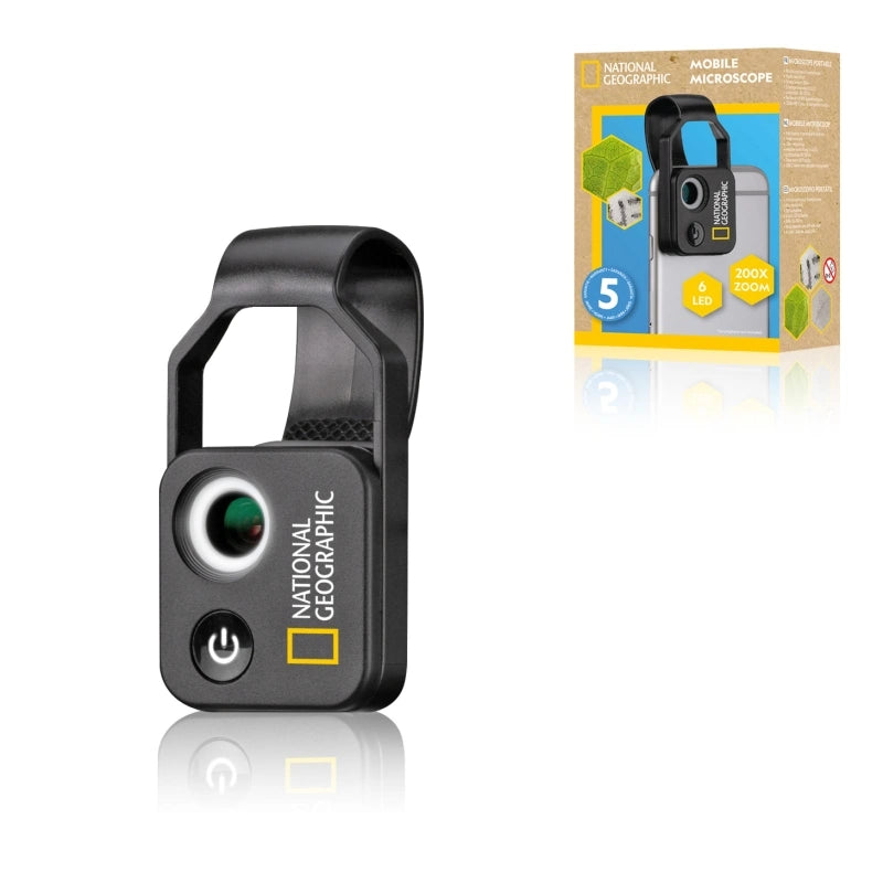 National Geographic 200x Smartphone Microscope with CPL
