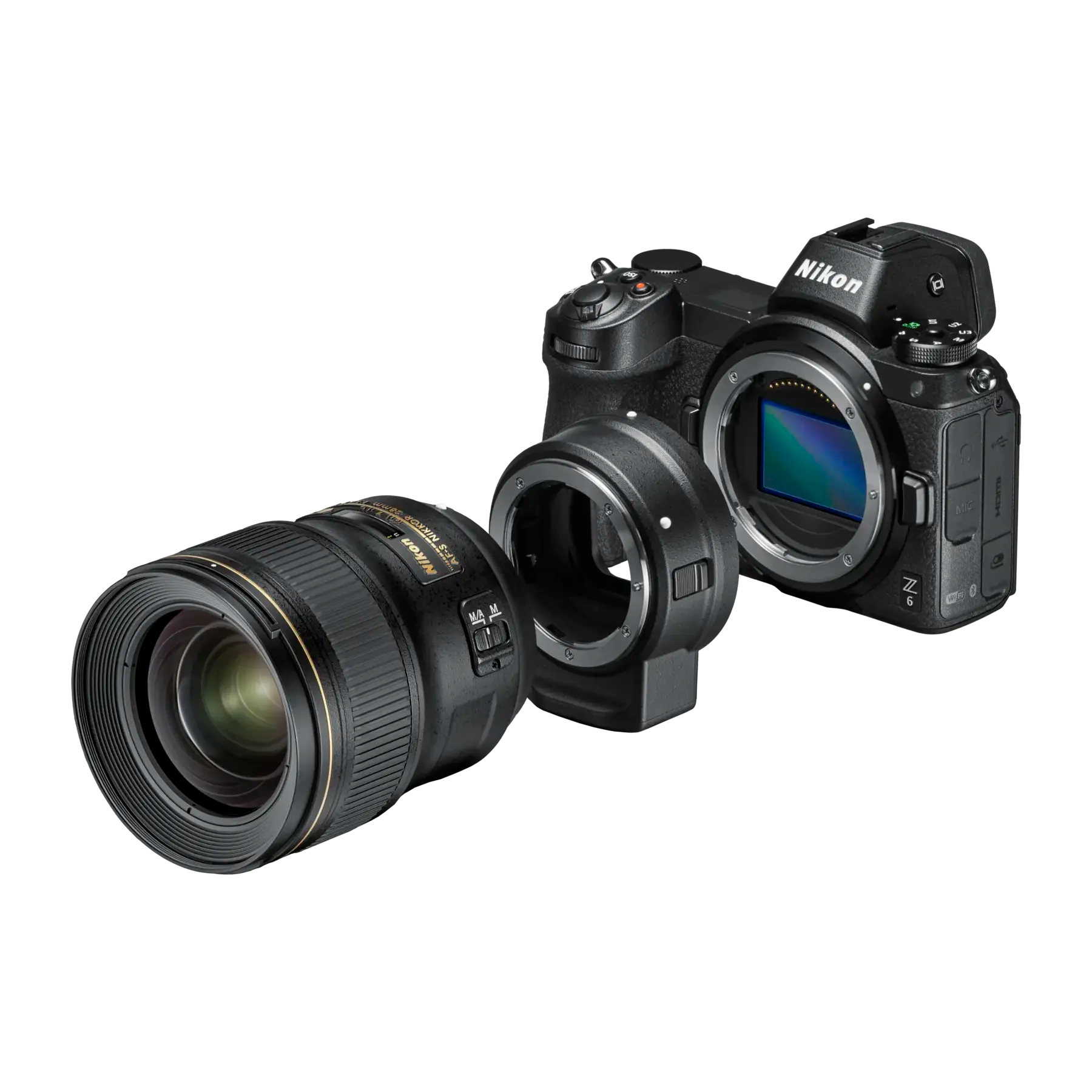 Nikon Z6 II Mirrorless Digital Camera Body with FTZ Adapter