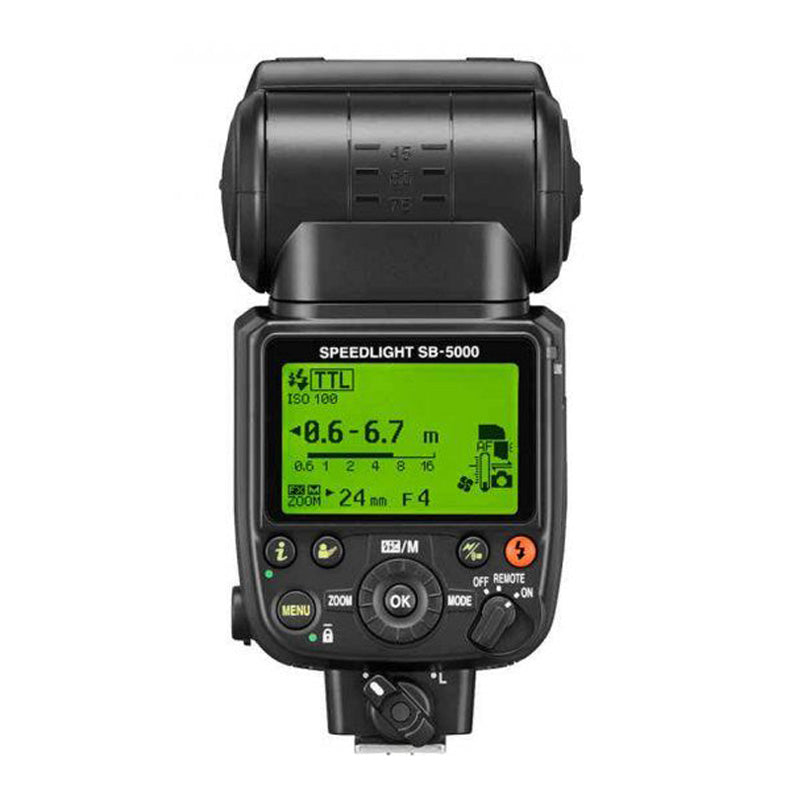 Nikon SB-5000 Speedlight Flash for Camera back angle