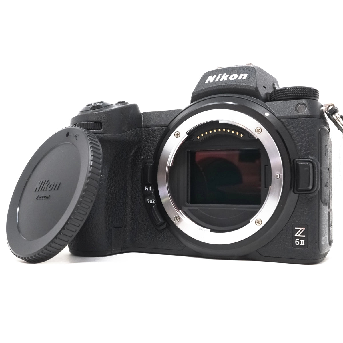 Nikon UK Refurbished Nikon Z6II Essential Movie maker Kit - Front angle without body cap