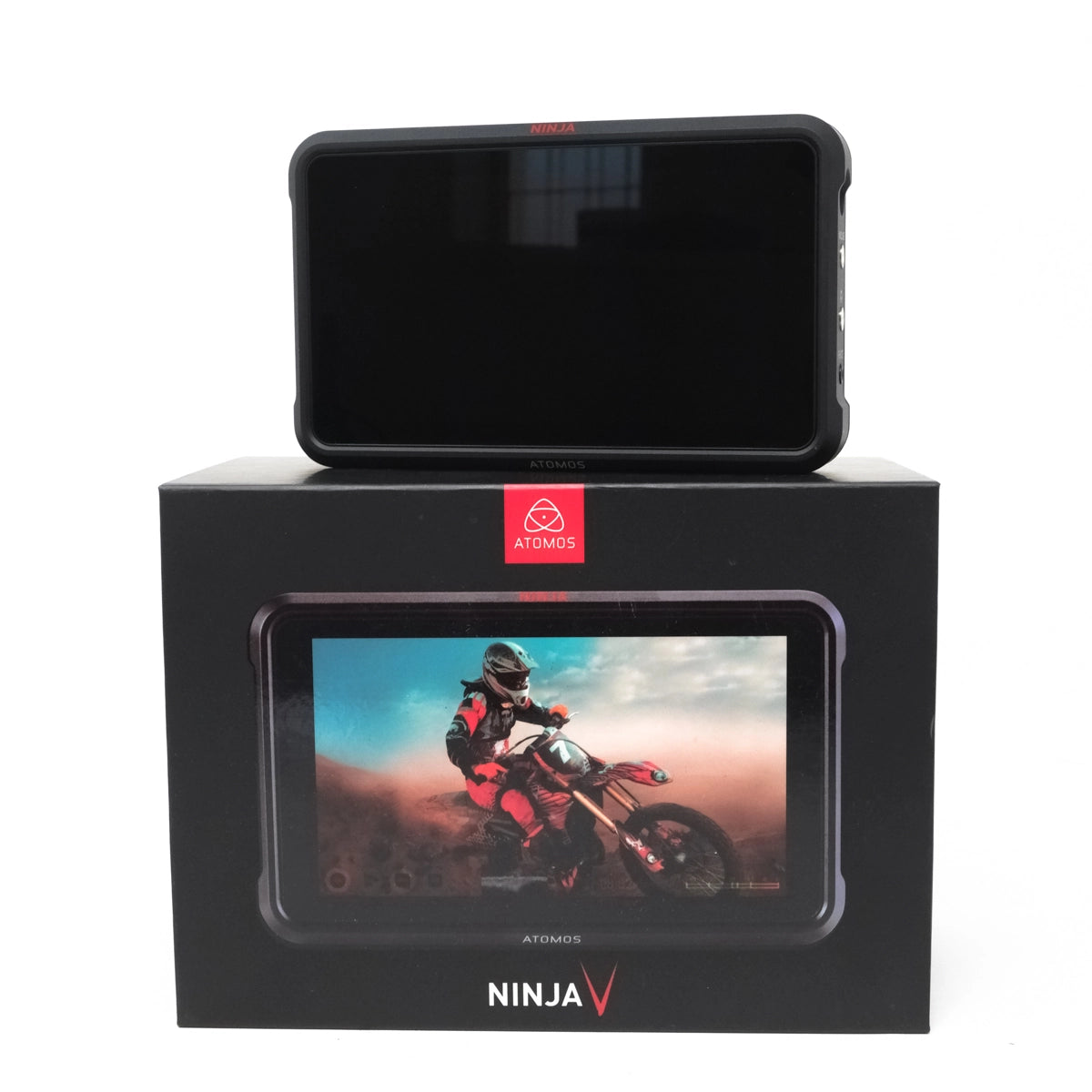 Nikon UK Refurbished Nikon Z6II Essential Movie maker Kit - Atomos Ninja V front angle with original box 