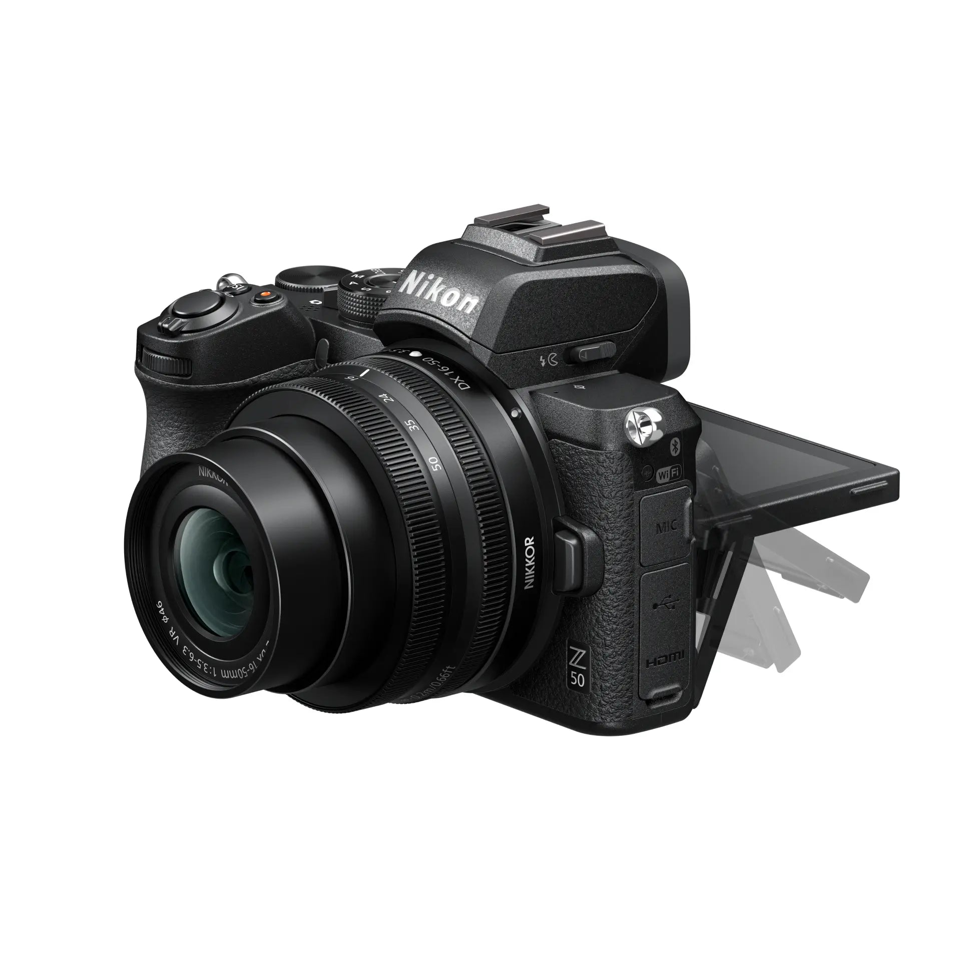 Nikon Z50 Digital Mirrorless Camera with 16-50mm Lens