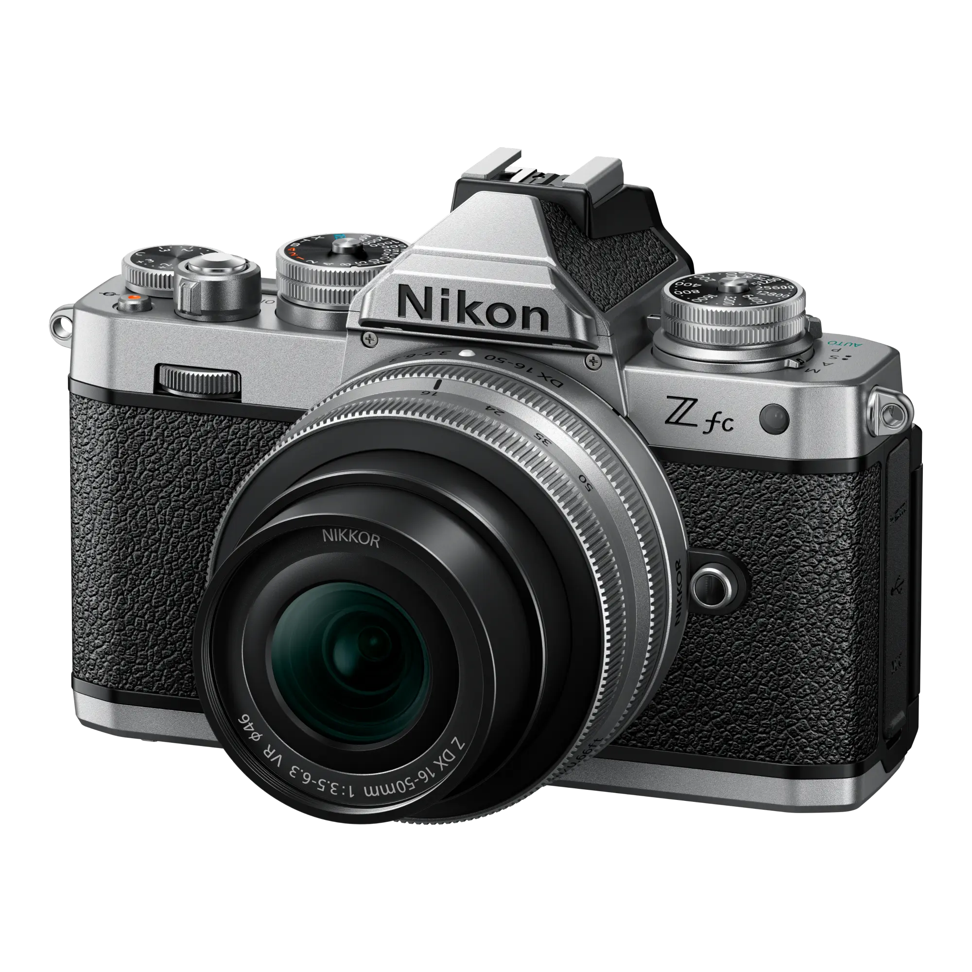 Nikon Z FC Kit with NIKKOR Z DX 16–50mm f/3.5–6.3 VR Lens - Silver