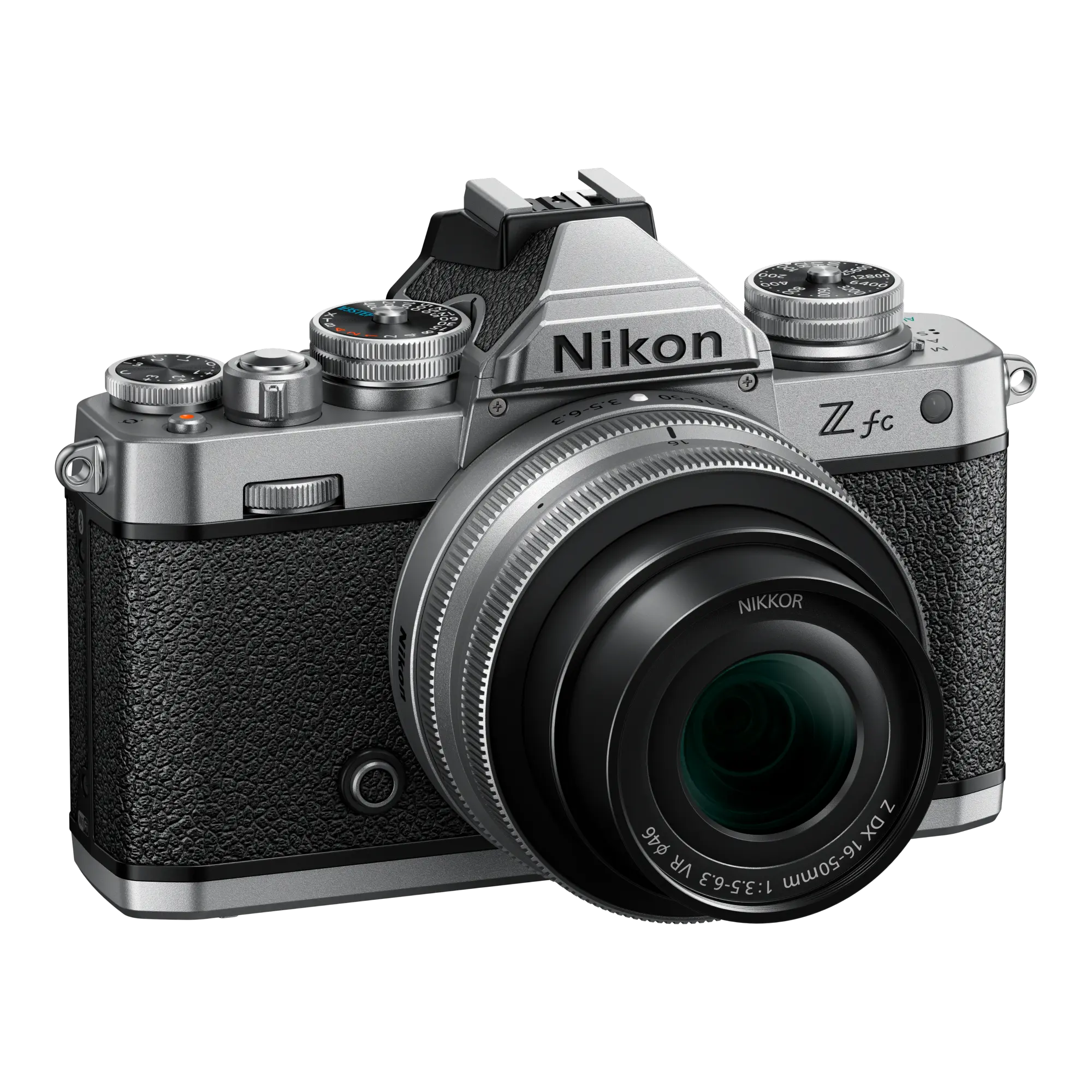 Nikon Z FC Kit with NIKKOR Z DX 16–50mm f/3.5–6.3 VR Lens - Silver