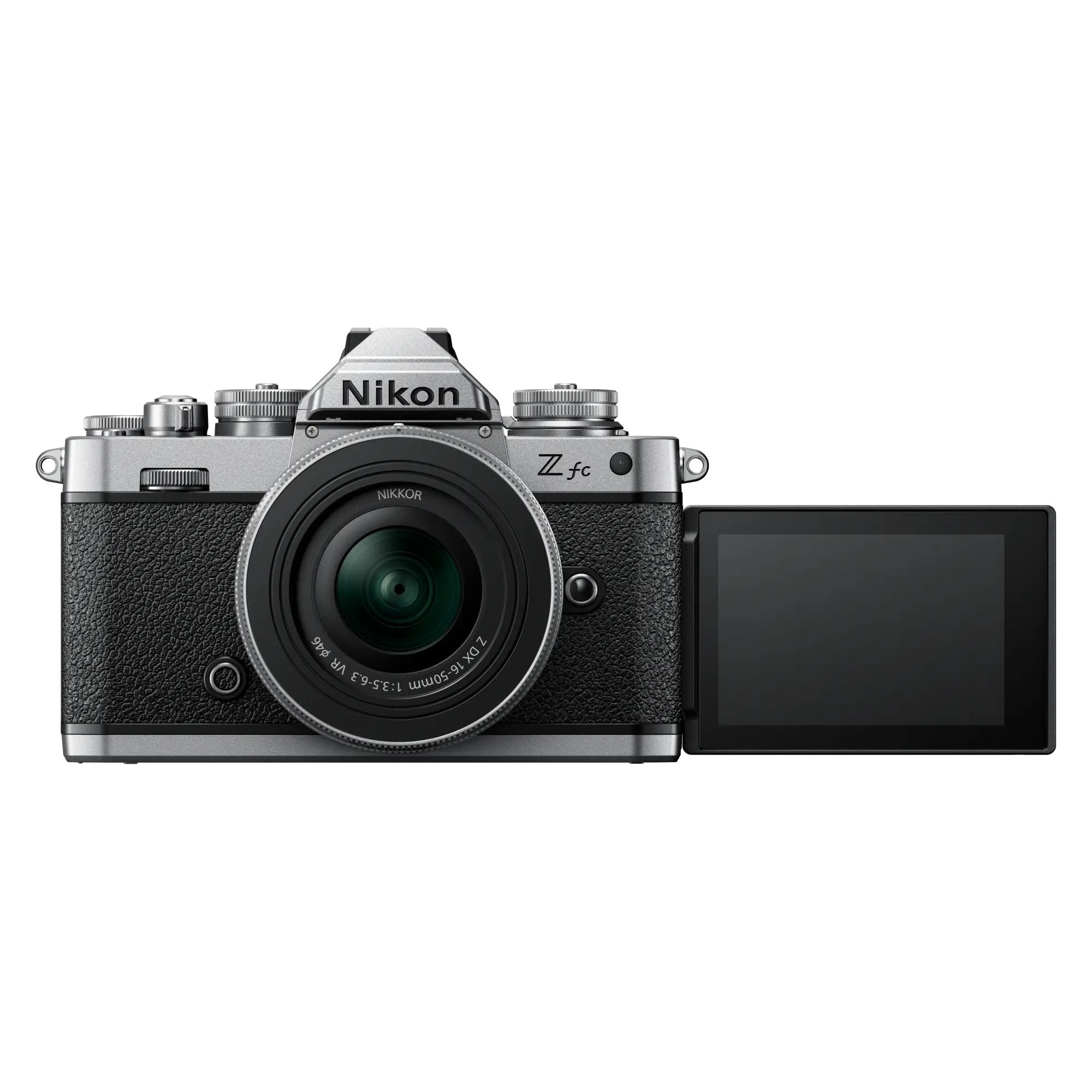Nikon Z FC Kit with NIKKOR Z DX 16–50mm f/3.5–6.3 VR Lens - Silver