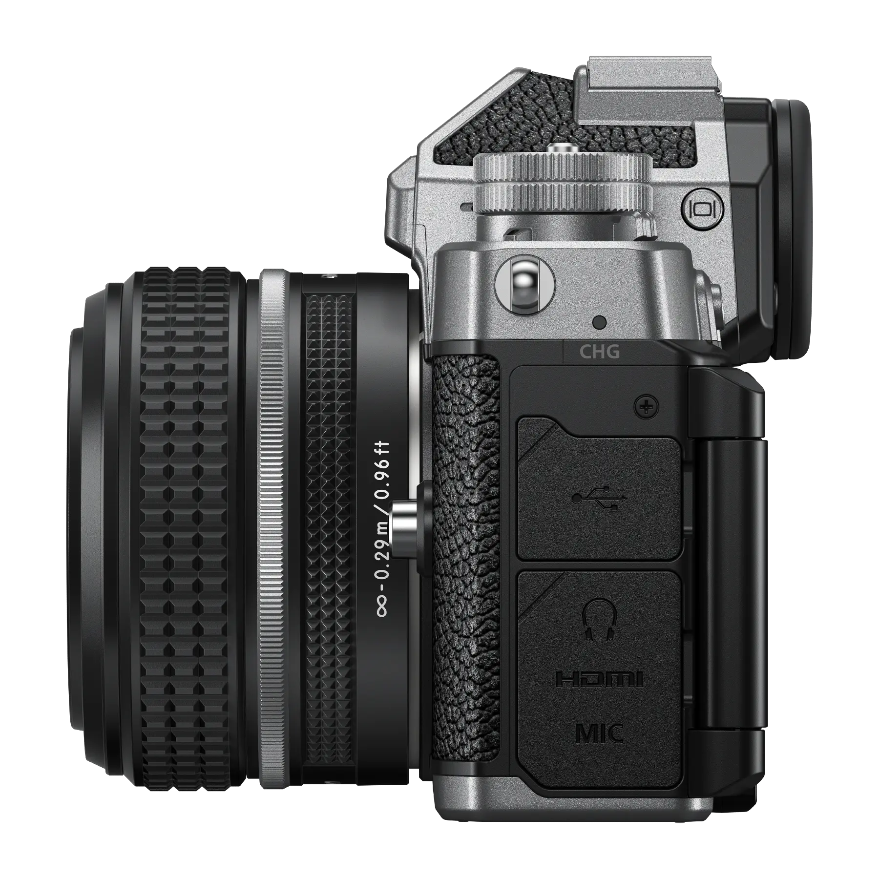 Nikon Zf Digital Camera with 40mm SE Lens & SmallRig Leather Case – Silver