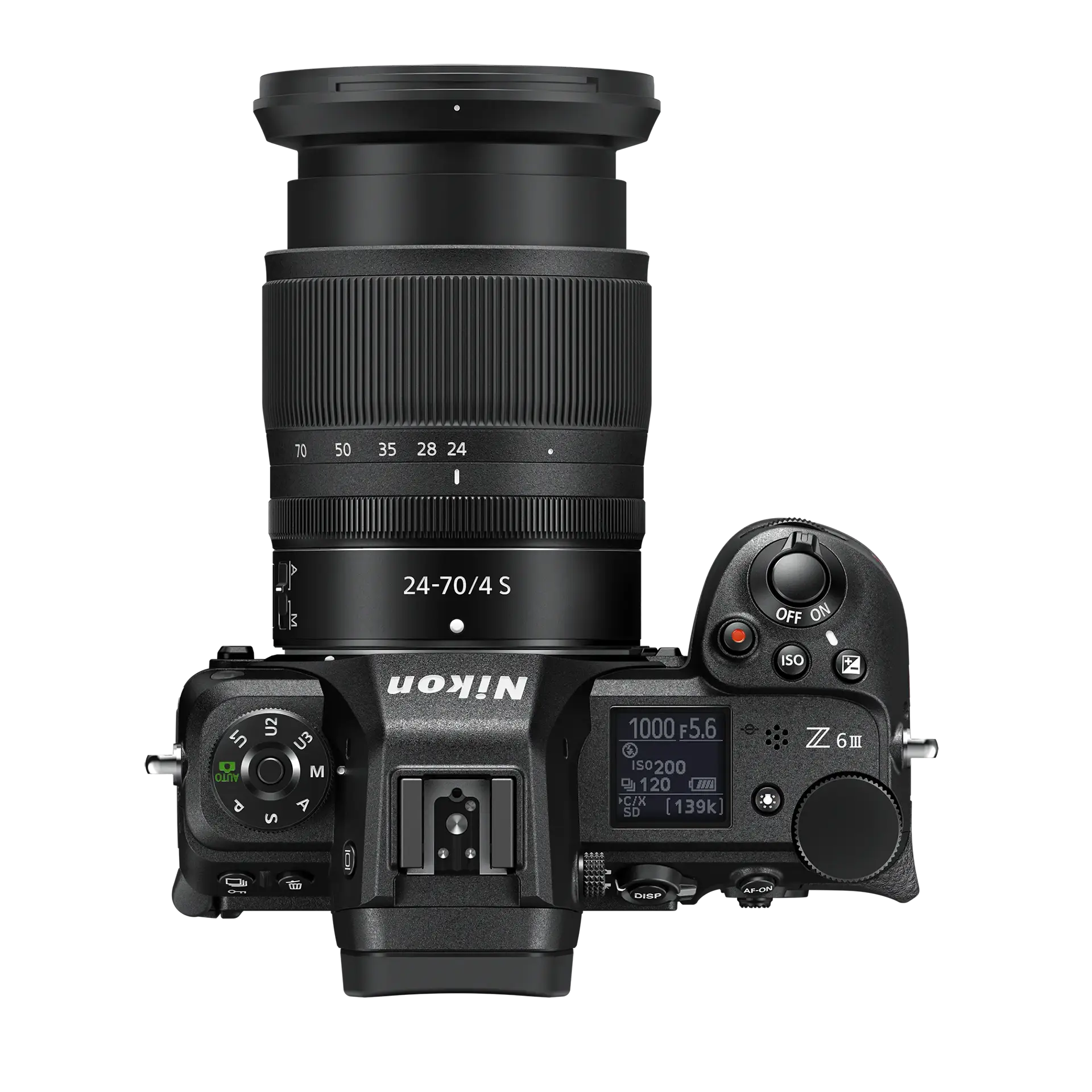 Nikon Z6 III Mirrorless Camera & 24-70mm F/4 S Lens
