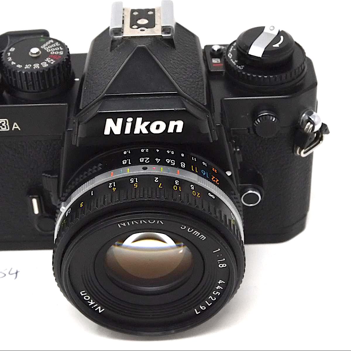 Used Nikon FM3A + Nikkor 50mm F1.8 Classic film camera (SH41654)