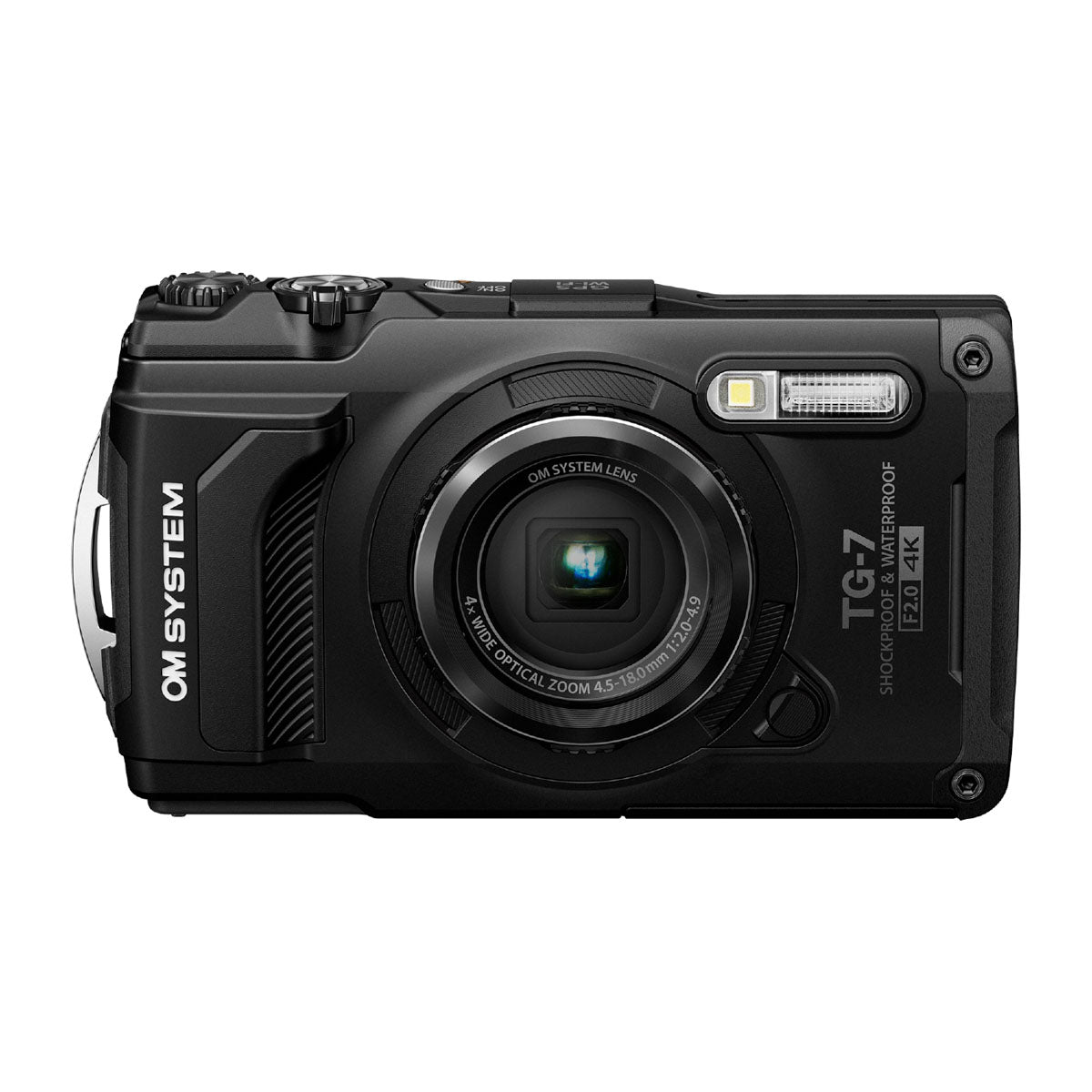 OM System TG-7 Tough Camera - Black