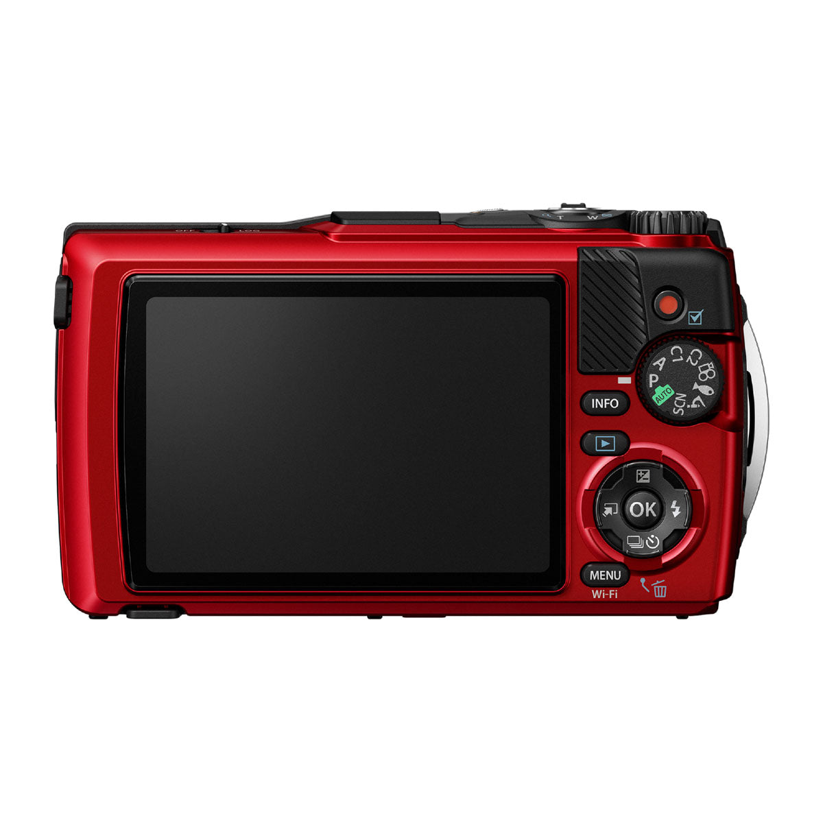 OM System TG-7 Tough Camera - Red