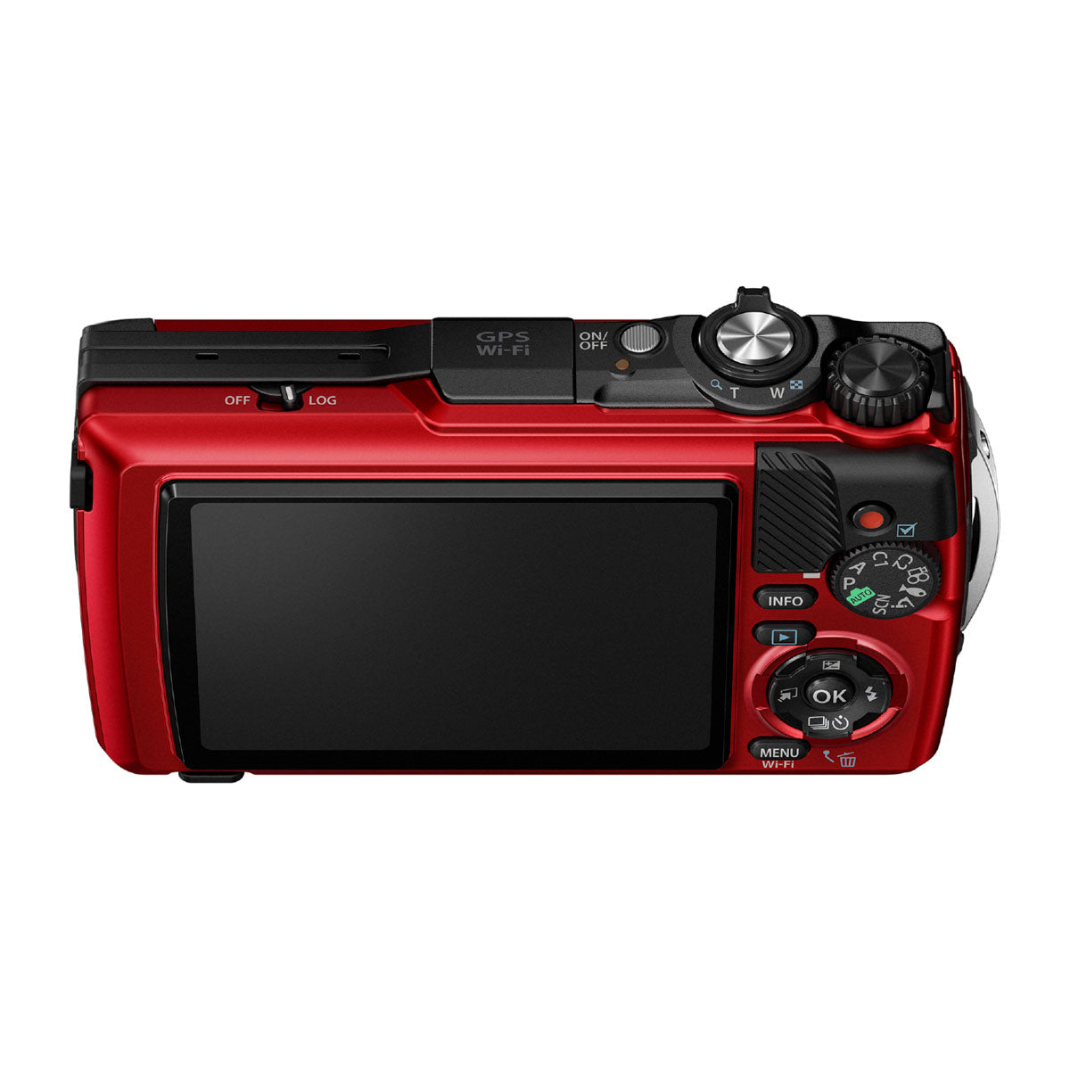 OM System TG-7 Tough Camera - Red