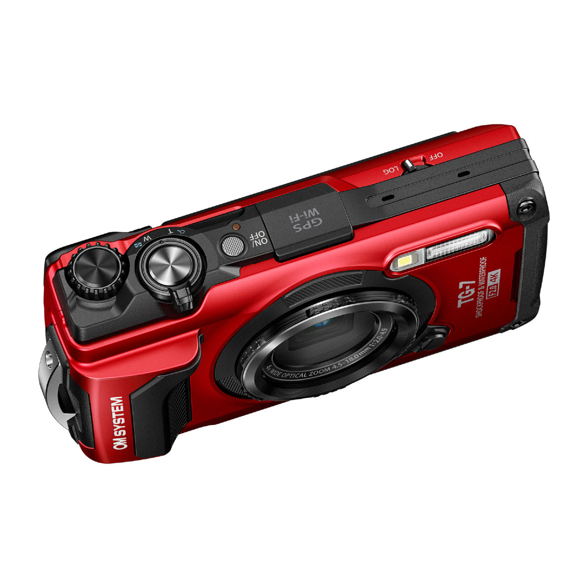 OM System TG-7 Tough Camera - Red