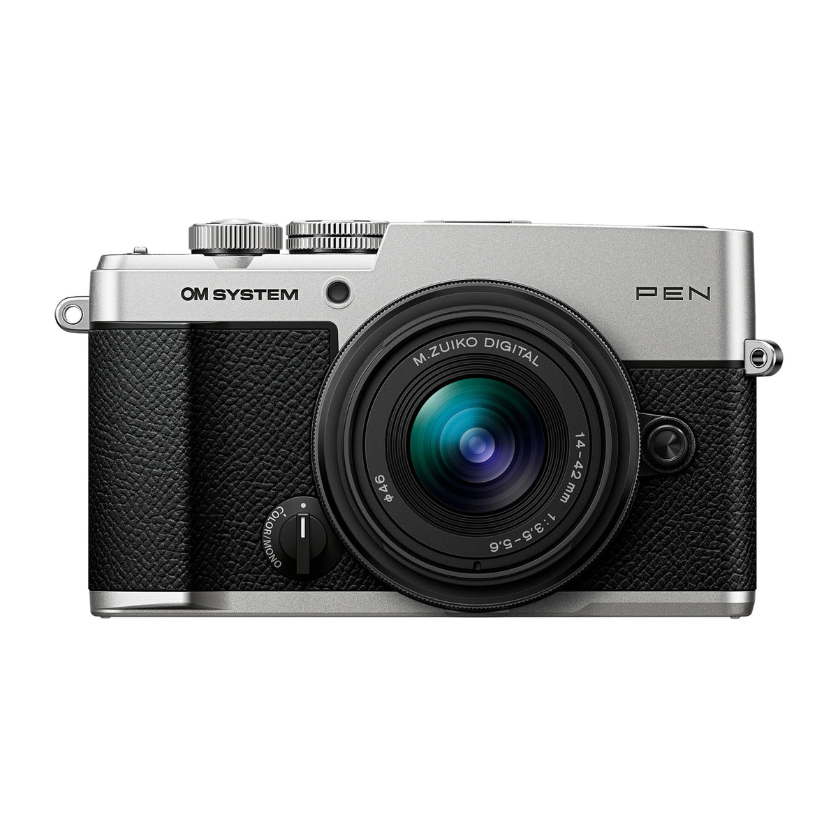 OM-System PEN with M.Zuiko Digital 14-42mm F3.5-5.6 III Lens – Silver