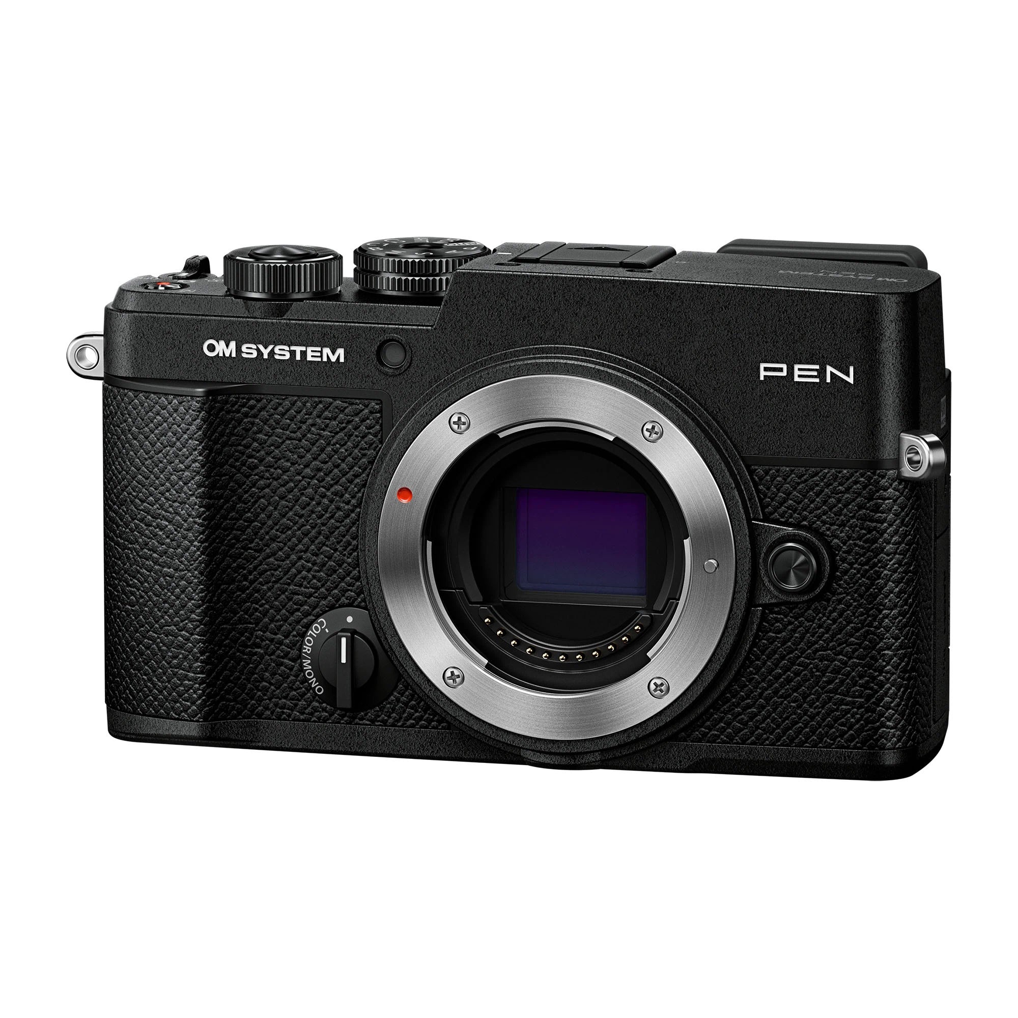 OM-System PEN with M.Zuiko Digital 14-42mm F3.5-5.6 III Lens – Black
