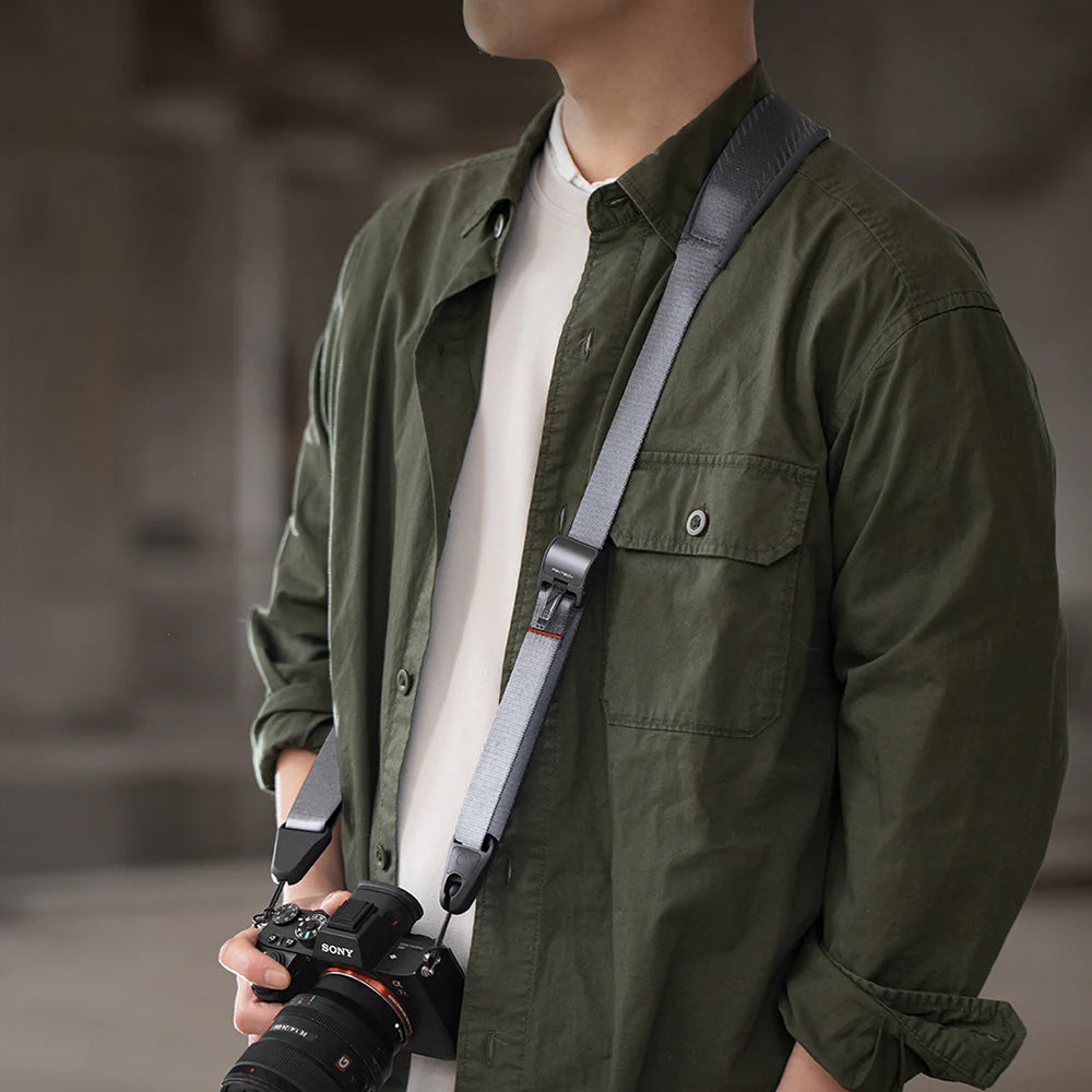 PGYTECH Camera Shoulder Strap - Rock Grey