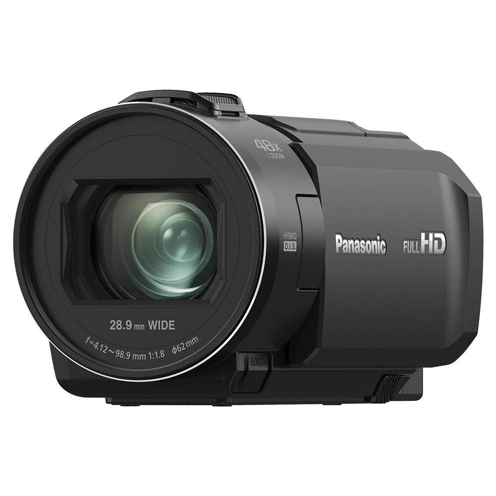 Panasonic HC-V900E-K HD Camcorder front side