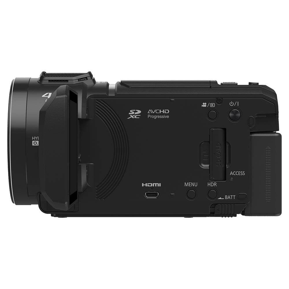 Panasonic HC-V900E-K HD Camcorder side