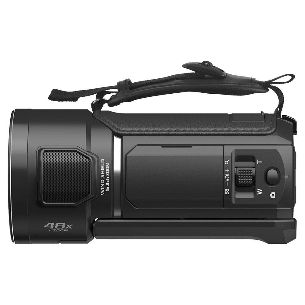 Panasonic HC-V900E-K HD Camcorder top