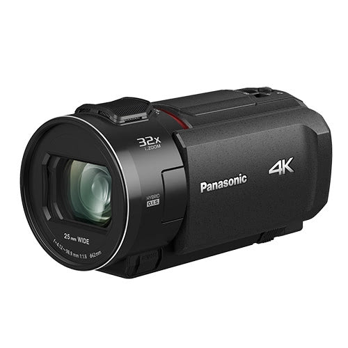 Panasonic HC-VX3E-K 4K Video Camera front side