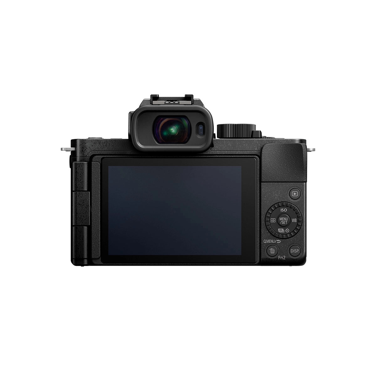 Panasonic Lumix DC-G100D Camera with 12-32mm Lens back angle