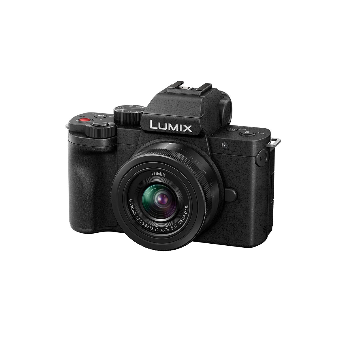 Panasonic Lumix DC-G100D Camera with 12-32mm Lens front angle 2