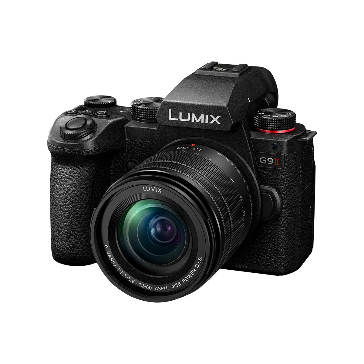 Panasonic Lumix DC-G9 II Camera With 12-60mm Lens front angle